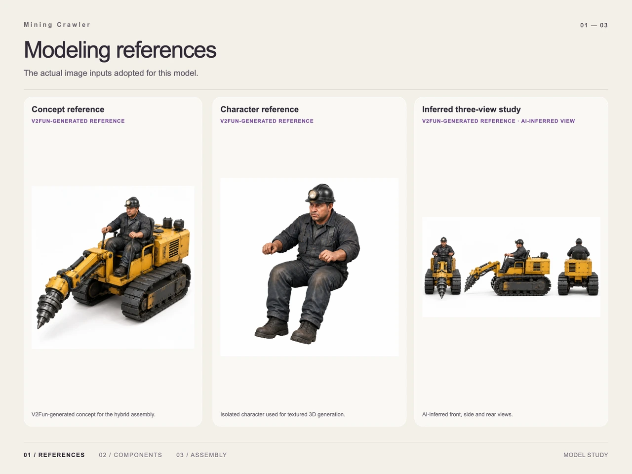 Build a Mining Crawler with GPT-6 Astra and V2Fun - Input reference image